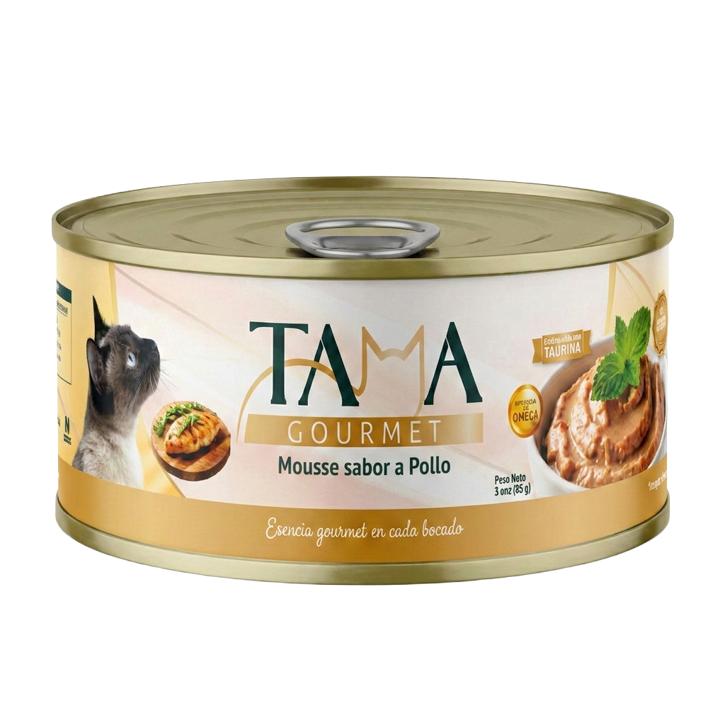 LATA TAMA SABOR POLLO X 85GR